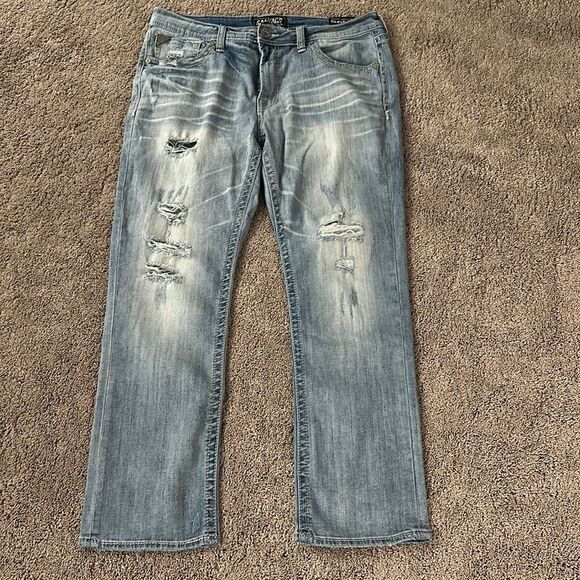 🔥Salvage like new denim from buckle size 36 x29.5 - Picture 1 of 7